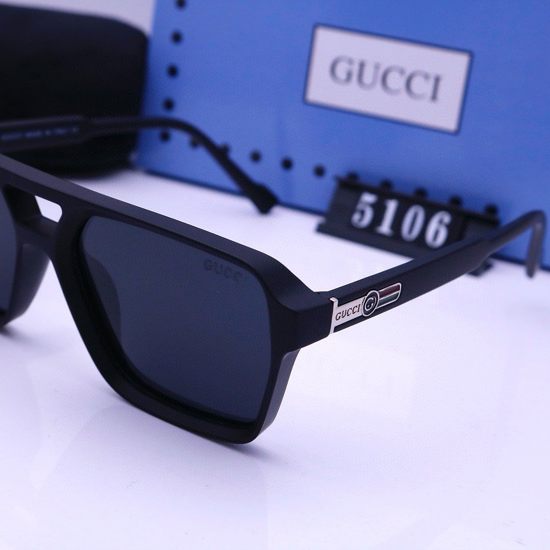 Gucci - Herren-Sonnenbrillen mit Box in 5 Farben – Bild 10
