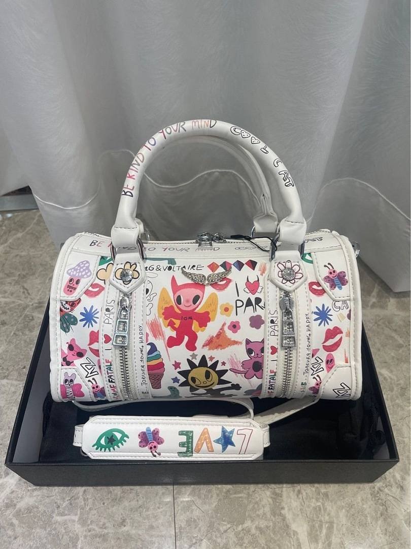 Zadig & Voltaire - Bolso de Hombro Tamaño 27x13x12cm en 5 Colores - Imagen 13