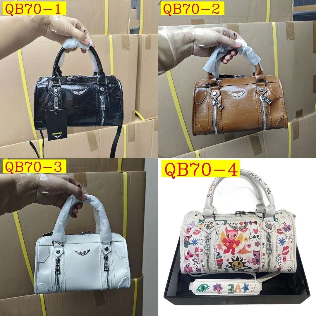 Zadig & Voltaire - Bolso de Hombro Tamaño 27x13x12cm en 5 Colores - Imagen 14
