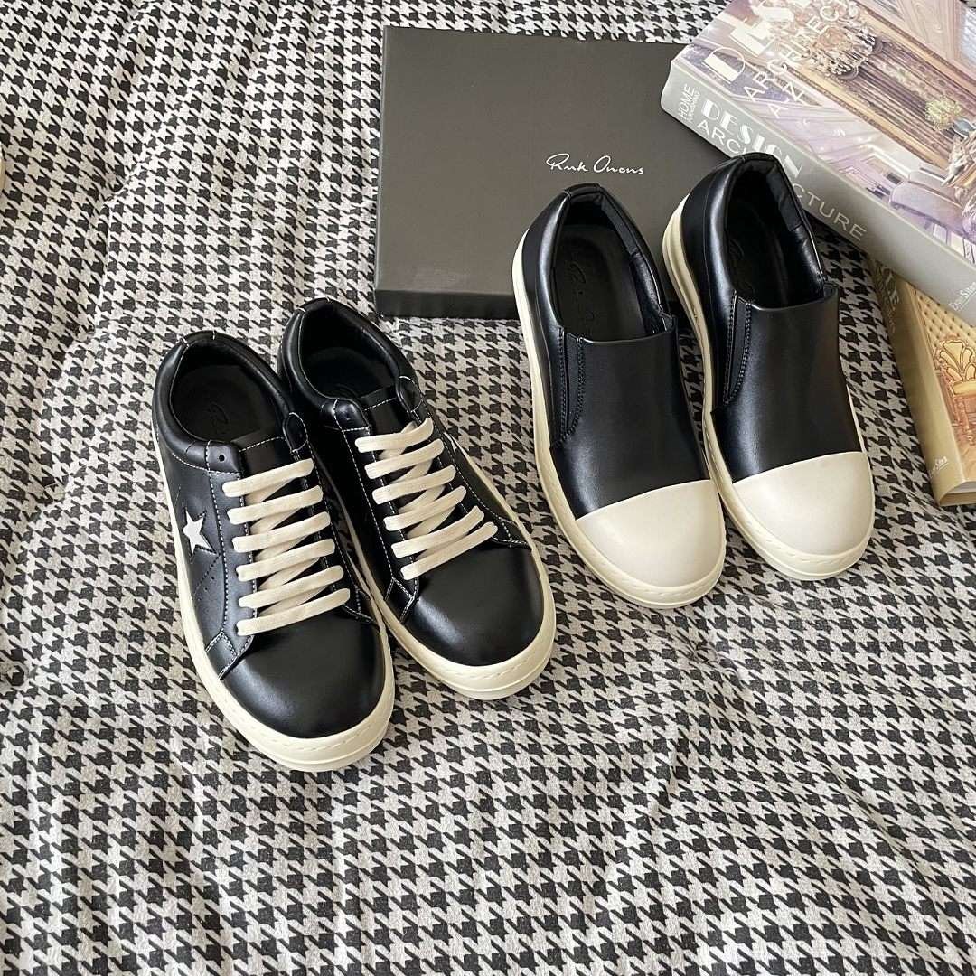 Rick Owens - Slip-On Sneakers in 2 Colors - Image 9