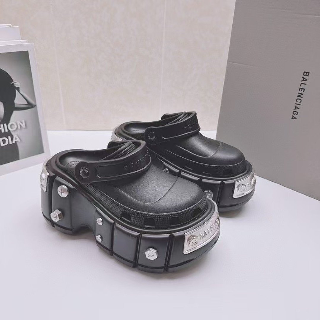 Balenciaga - x Crocs Hardcrocs in 2 Colors - Image 6