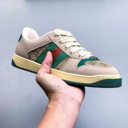 Gucci - Distressed Screener Sneakers in 14 Colors