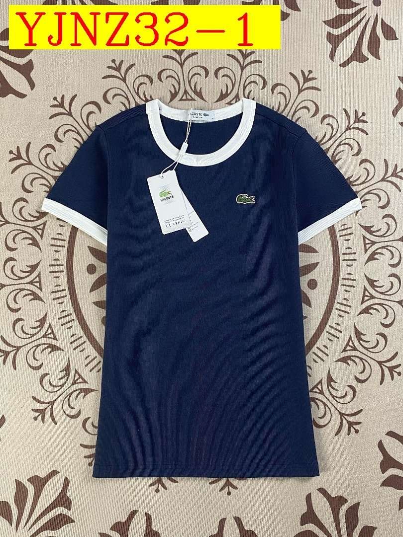 Lacoste - T-Shirt Donna Cotone in 3 Colori - immagine 2