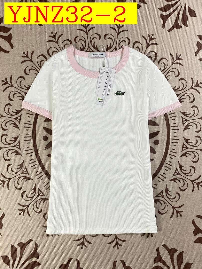 Lacoste - T-Shirt Donna Cotone in 3 Colori - immagine 3