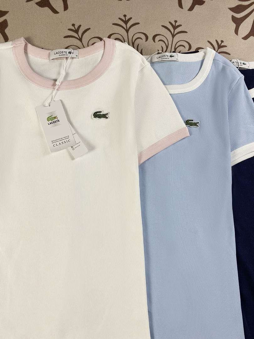 Lacoste - T-Shirt Donna Cotone in 3 Colori - immagine 7