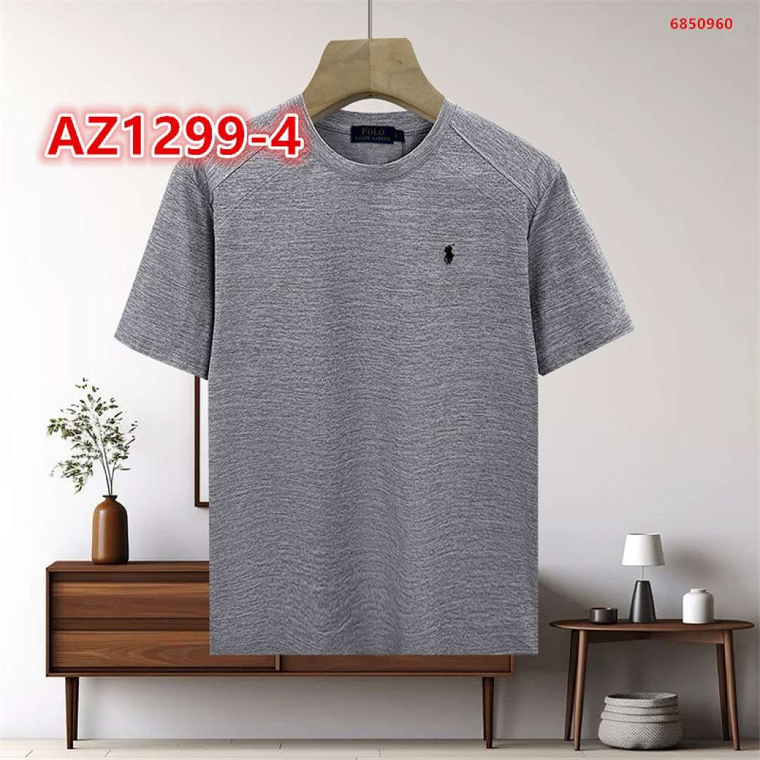 Ralph Lauren - Textured Knit Crewneck T-shirt in 5 Colors - Image 5