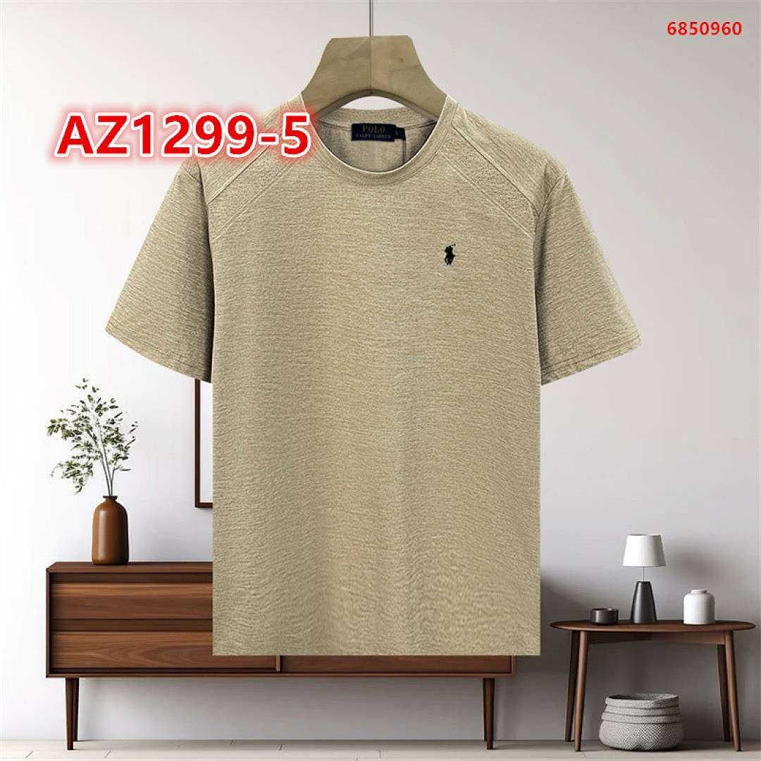 Ralph Lauren - Textured Knit Crewneck T-shirt in 5 Colors - Image 6