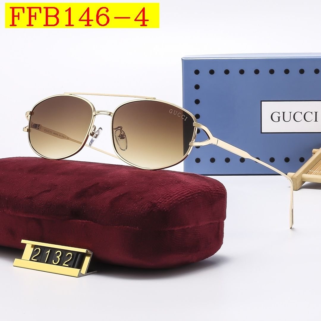 Gucci - Ovale Sonnenbrille in 7 Farben – Bild 5