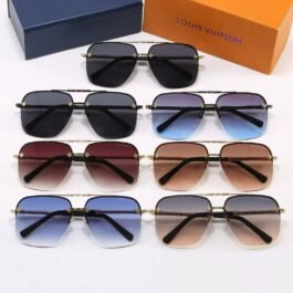 Louis Vuitton - Rimless Sunglassess with box in 7 Colors