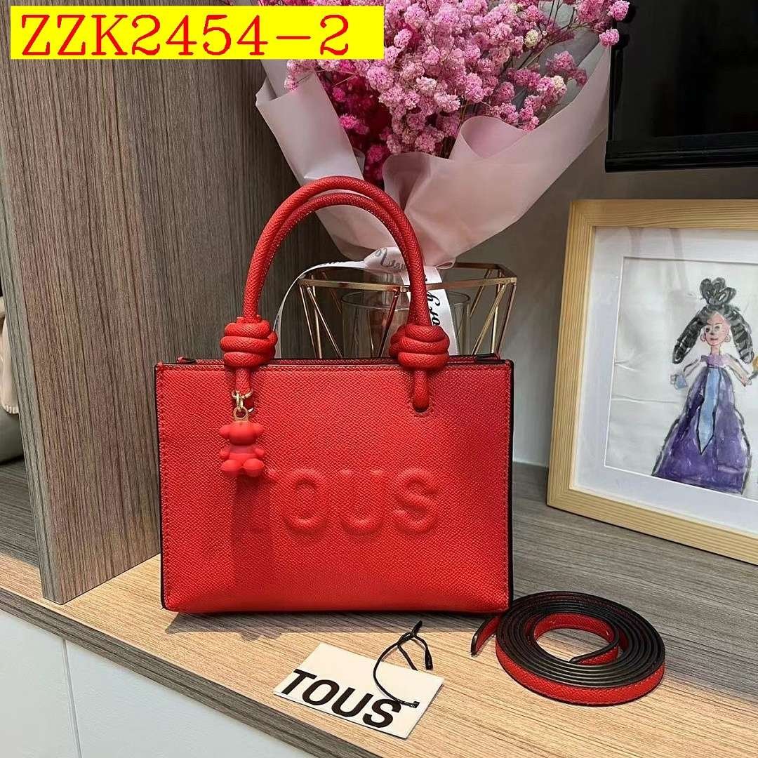 Tous - Embossed Logo Tote Bag in 5 Colors - Image 2