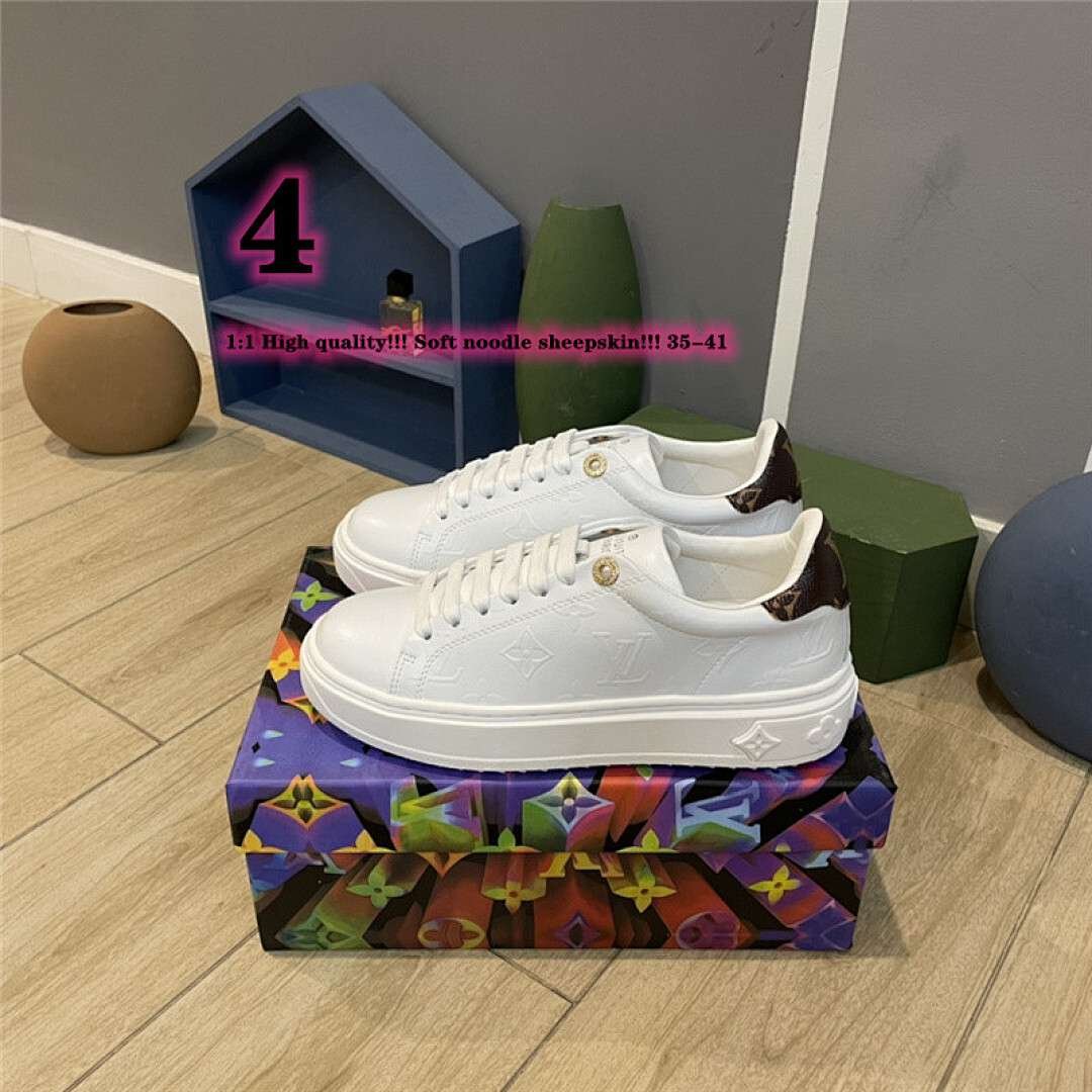 Louis Vuitton - Zapatillas Court para Mujer en 19 Versiones - Imagen 5