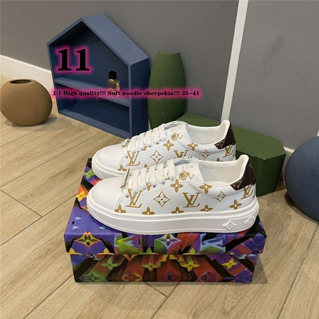 Louis Vuitton - Zapatillas Court para Mujer en 19 Versiones - Imagen 12