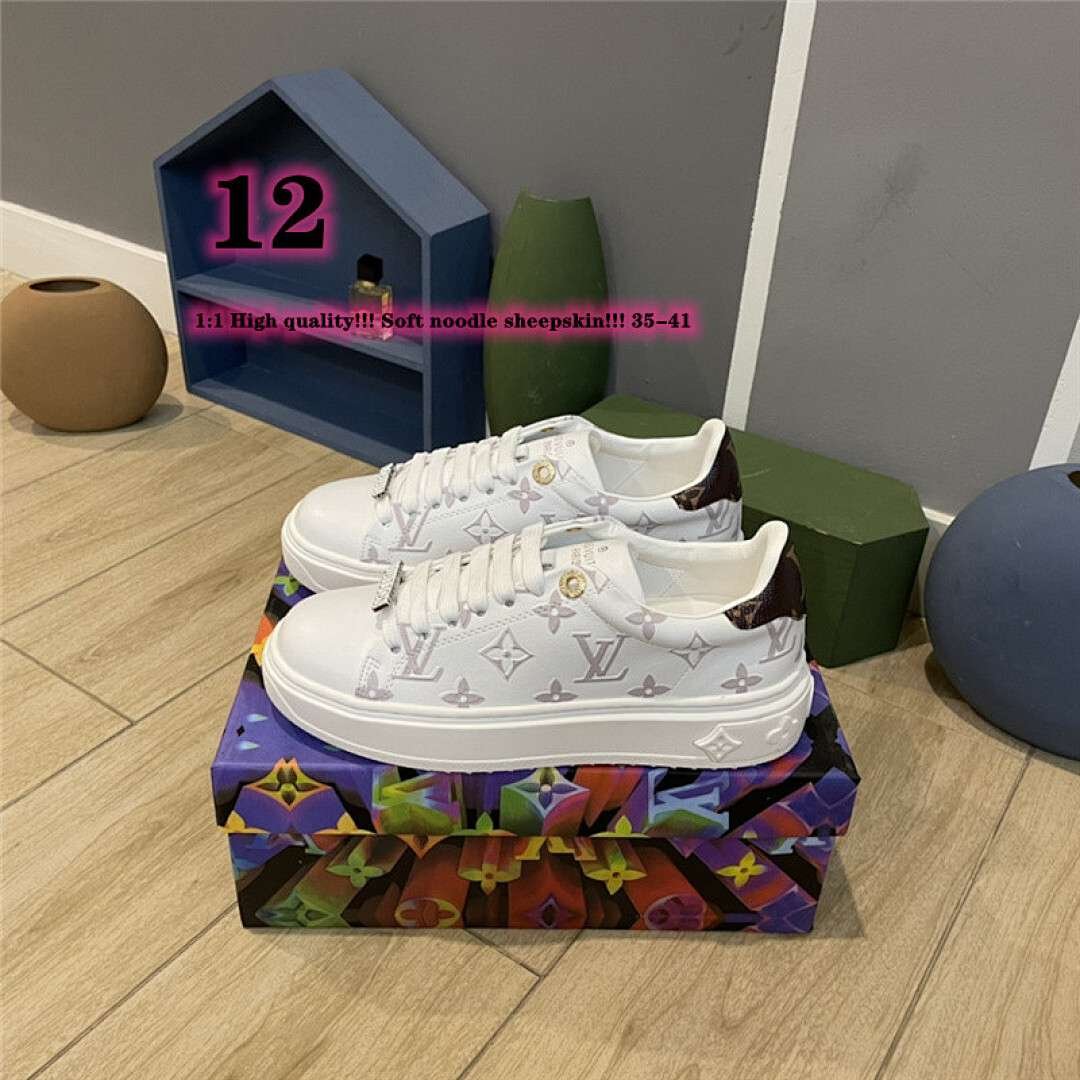 Louis Vuitton - Zapatillas Court para Mujer en 19 Versiones - Imagen 13