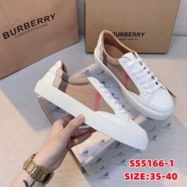 Burberry - Check Canvas Sneakers in 7 Colors