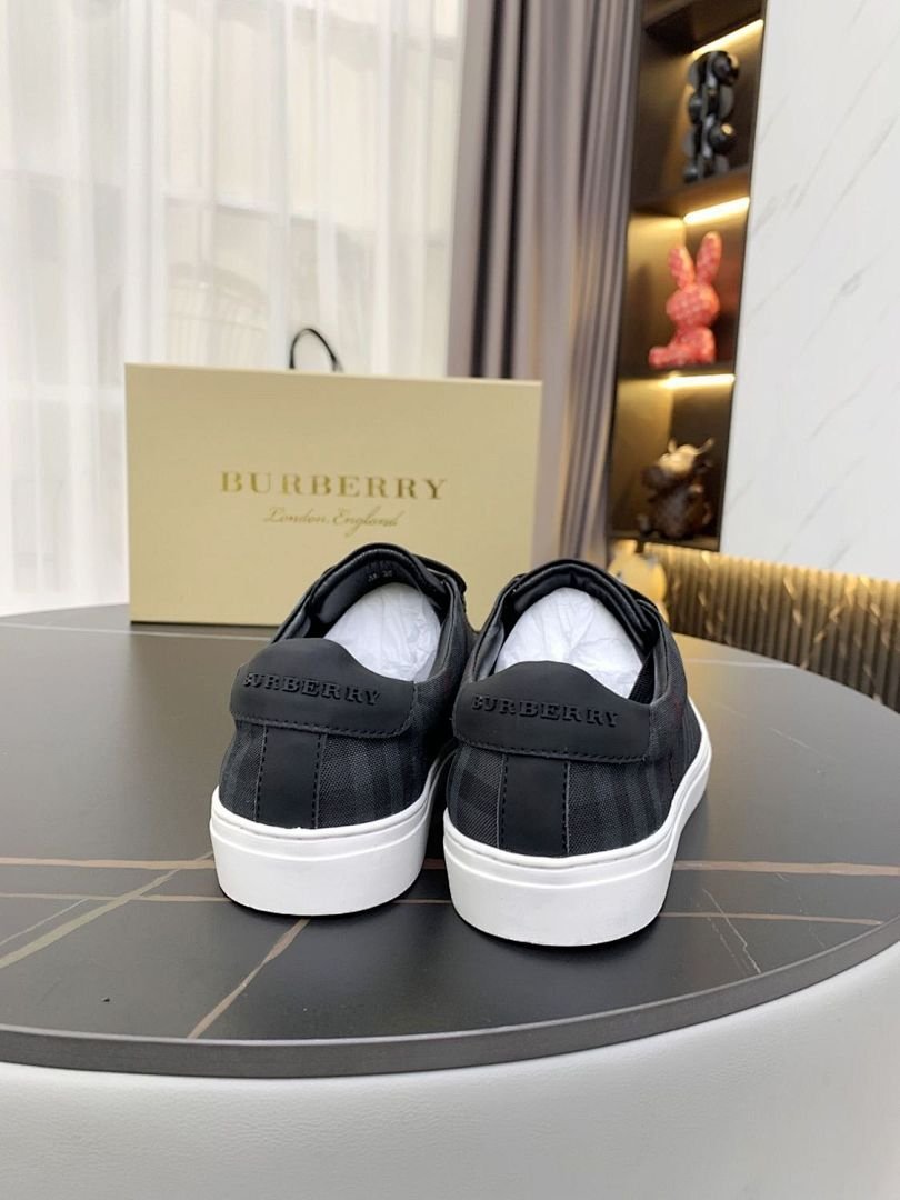 Burberry - Check Canvas Sneakers in 7 Colors - Image 13