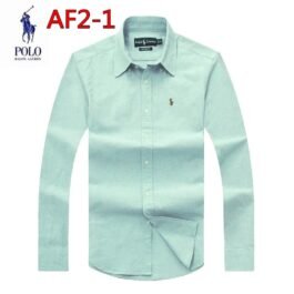 Ralph Lauren - Camisa de manga larga ajustada para hombre en 8 colores