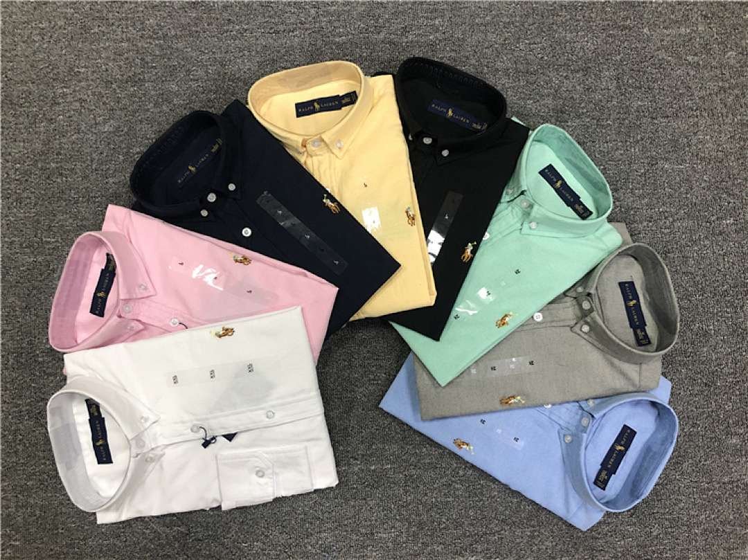 Ralph Lauren – Langärmliges Herrenhemd in schmaler Passform in 8 Farben – Bild 10