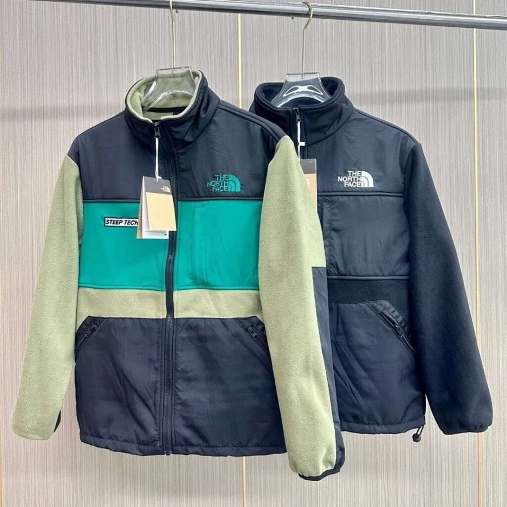 The North Face - Hybrid Insulated Jacket with Fleece Sleeves in 2 Colors