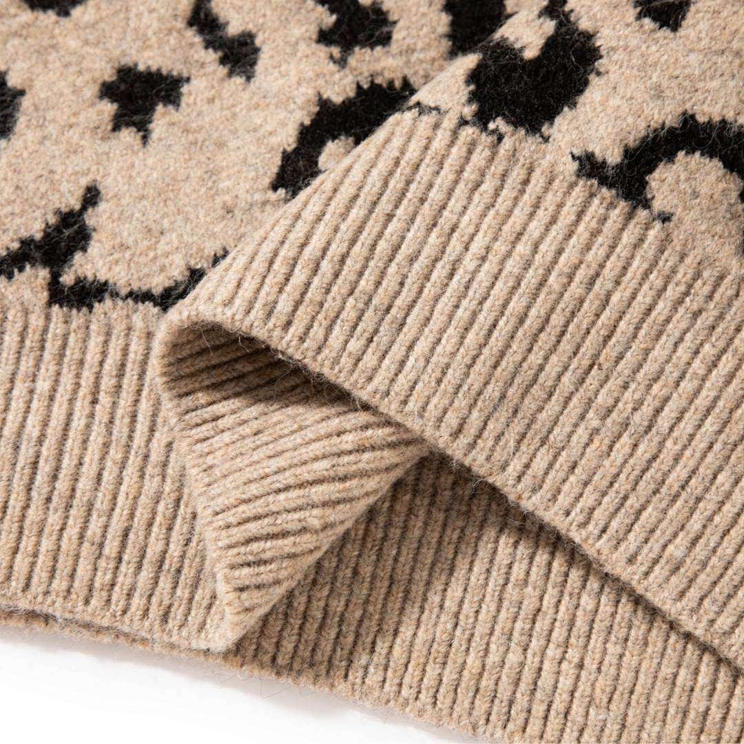 Miu Miu - Leoparden-Strickpullover in 2 Farben – Bild 5