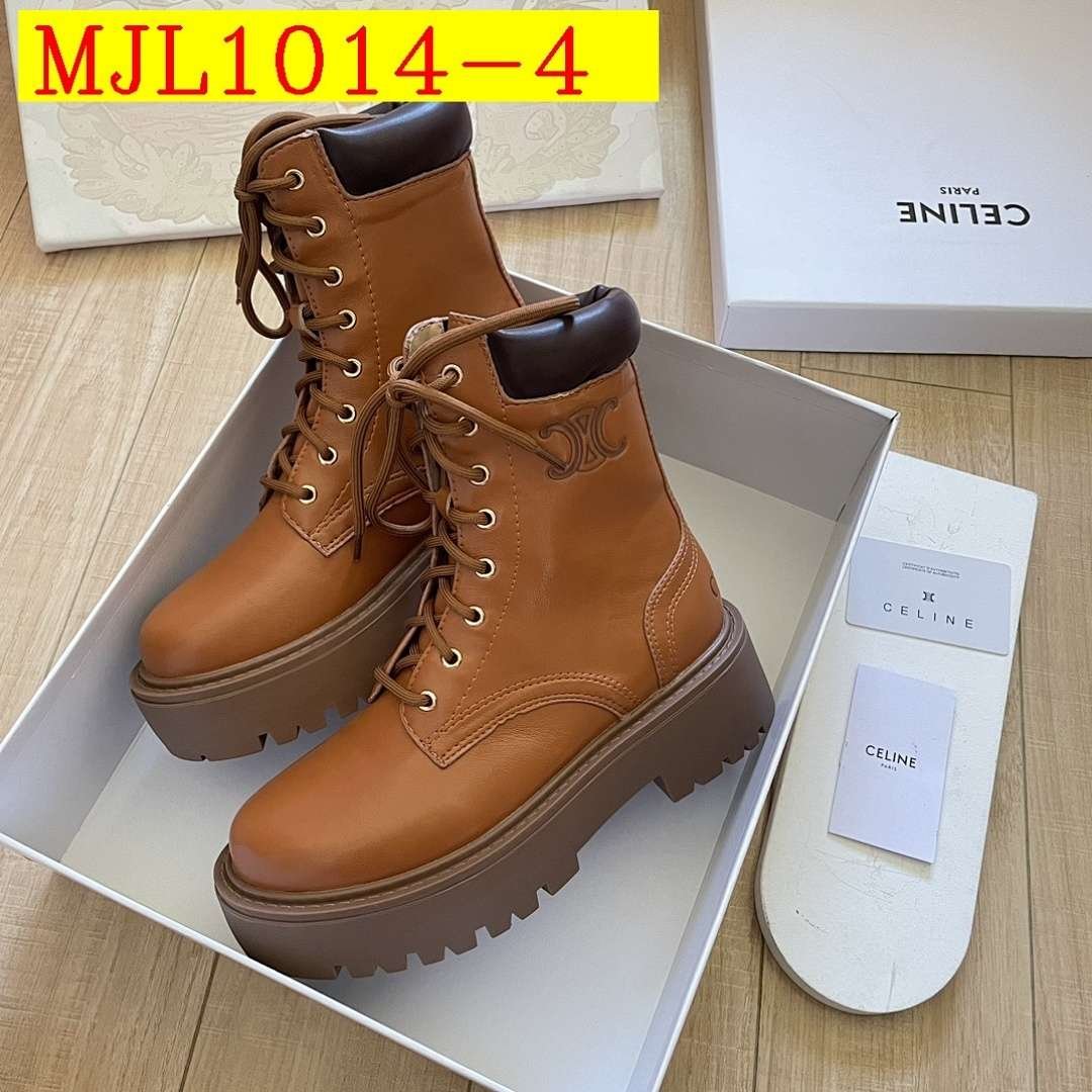 Celine - Women's 5 cm Platform Boots in 4 Colors - Image 4