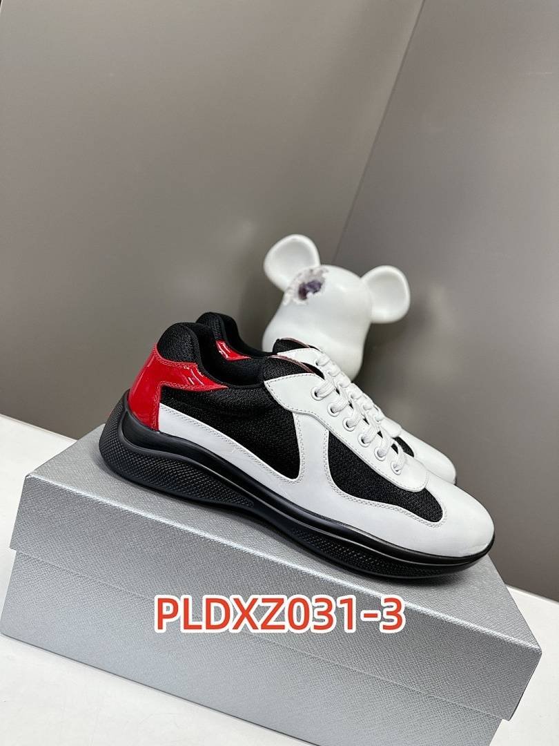 Prada - Zapatillas bajas de piel en 12 colores - Imagen 3