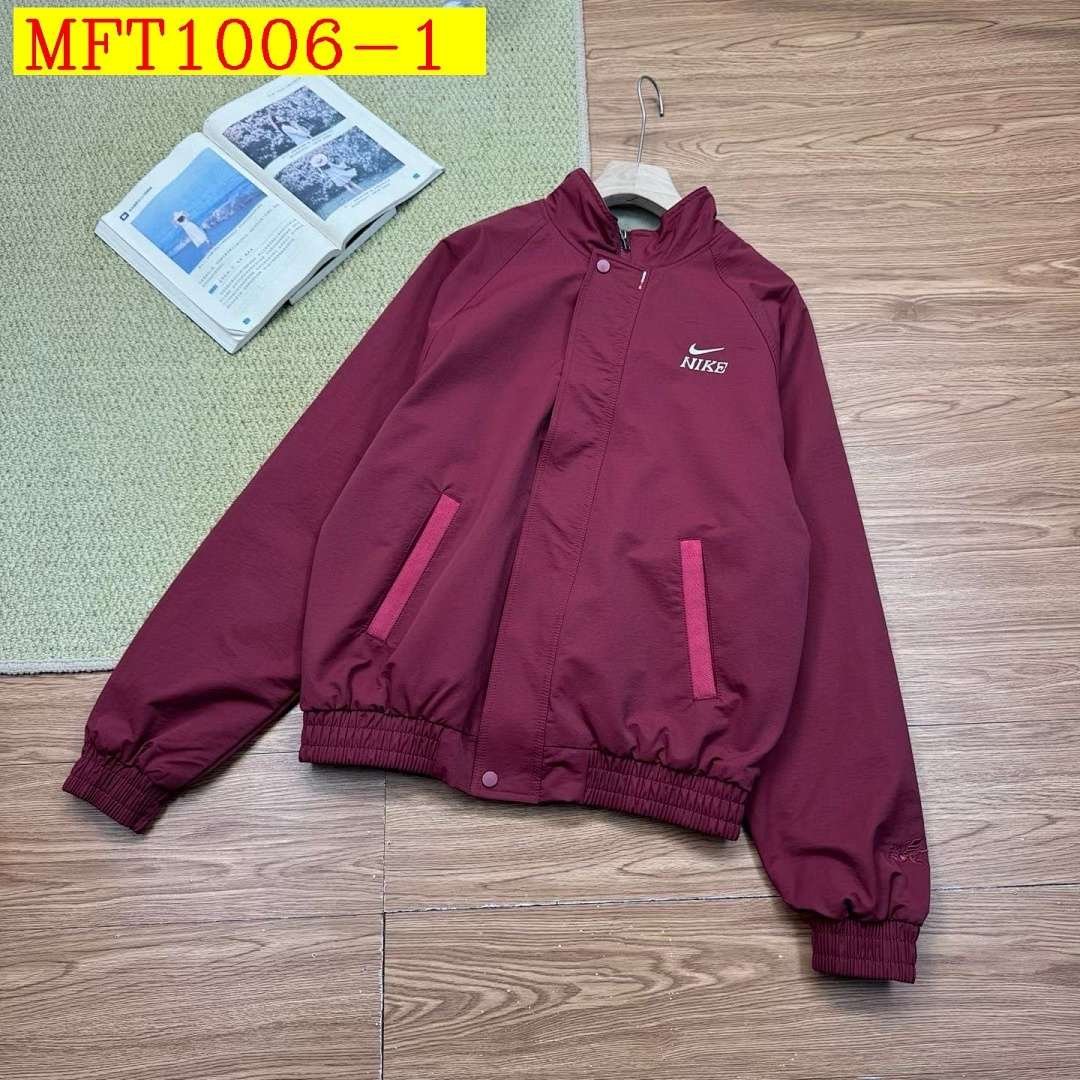 Nike - Padded Windbreaker Bomber Jacket in 2 Colors - Image 2
