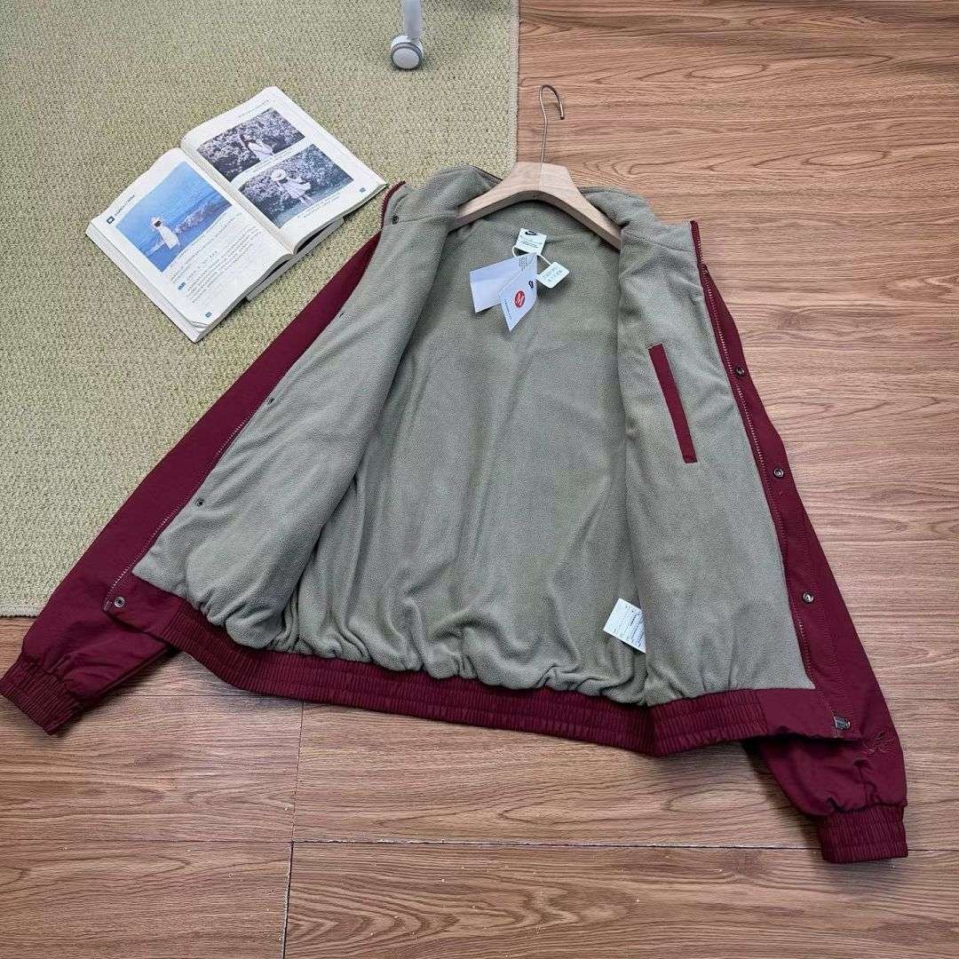 Nike - Padded Windbreaker Bomber Jacket in 2 Colors - Image 6