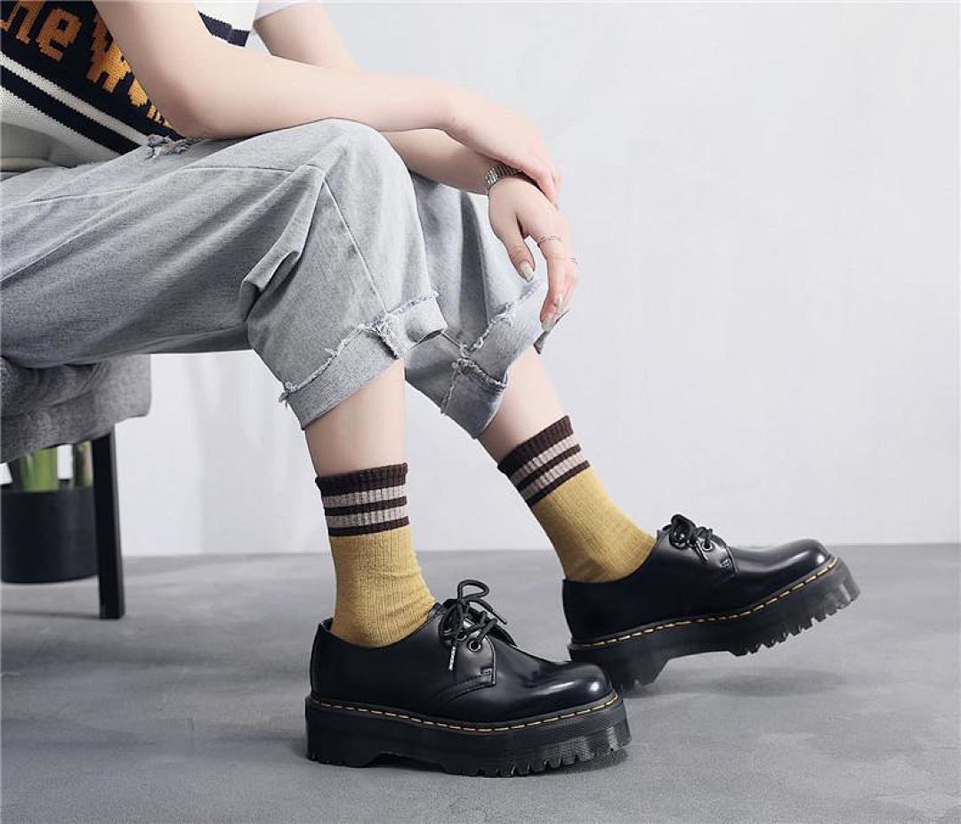 Dr. Martens - 5cm Platform Shoes in 4 colors - Image 9