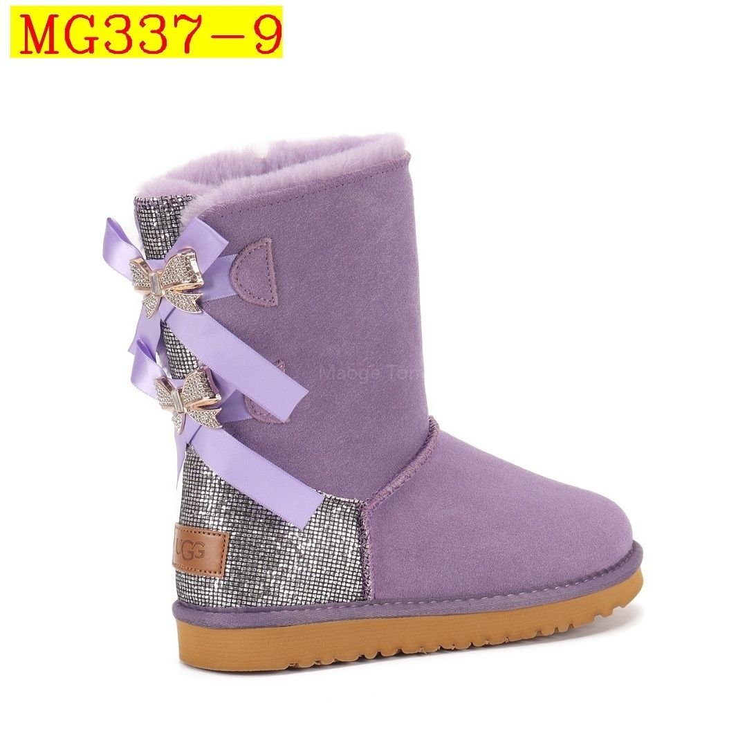 UGG - Stivali Bailey Bow II con tacco impreziosito da cristalli, disponibili in 10 colori - immagine 10