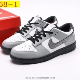 Nike - Sneakers Dunk Low bicolore