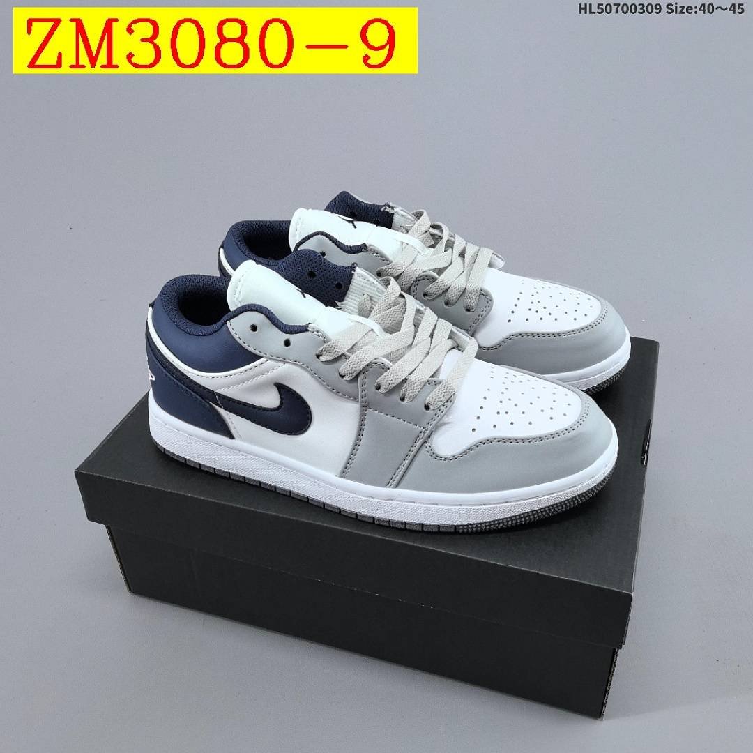 Nike - Buty sportowe Air Jordan 1 Low AJ1 w 19 kolorach - obrazek 9