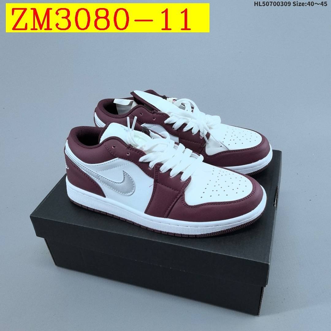 Nike - Buty sportowe Air Jordan 1 Low AJ1 w 19 kolorach - obrazek 11
