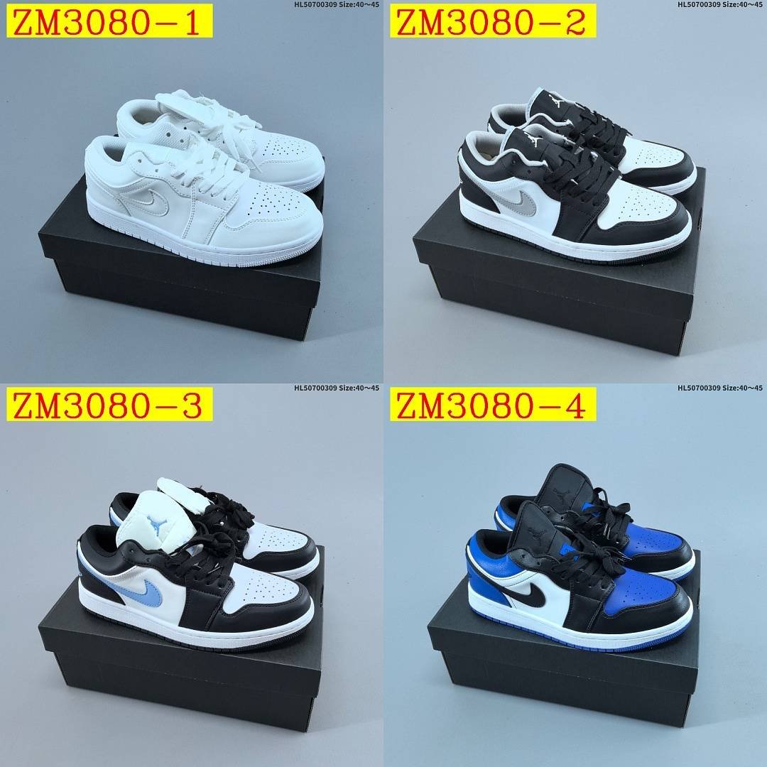 Nike - Buty sportowe Air Jordan 1 Low AJ1 w 19 kolorach - obrazek 29
