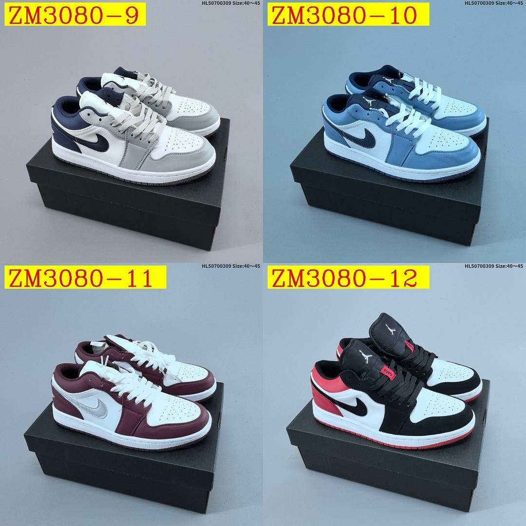 Nike - Buty sportowe Air Jordan 1 Low AJ1 w 19 kolorach - obrazek 31