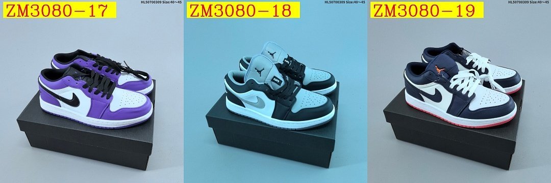 Nike - Buty sportowe Air Jordan 1 Low AJ1 w 19 kolorach - obrazek 33