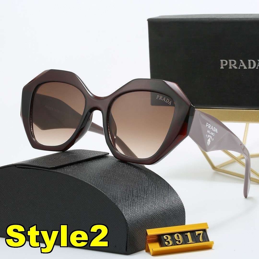 Óculos de Sol Prada - Hexágonos Oversized em 4 Cores - Imagem 3