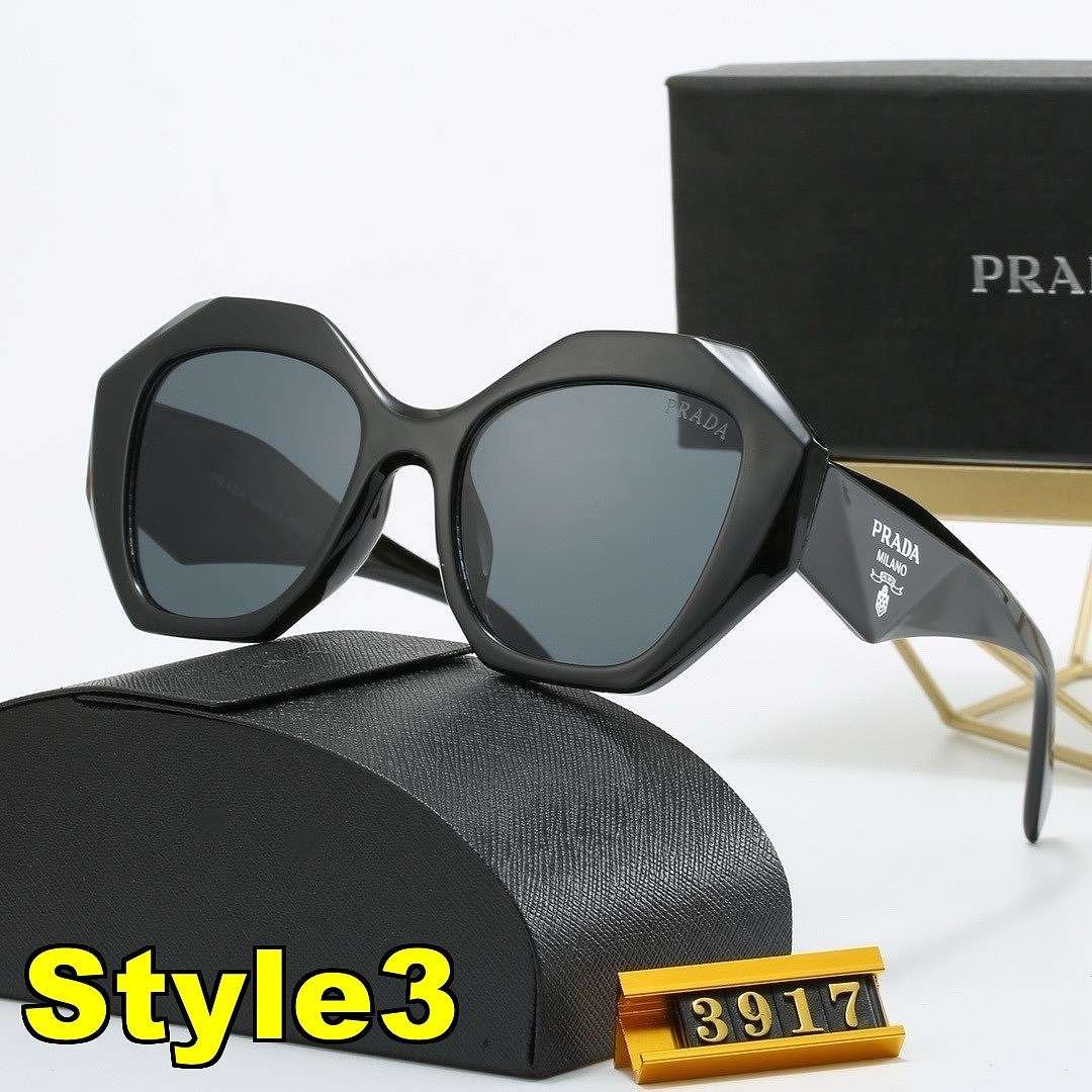 Óculos de Sol Prada - Hexágonos Oversized em 4 Cores - Imagem 4