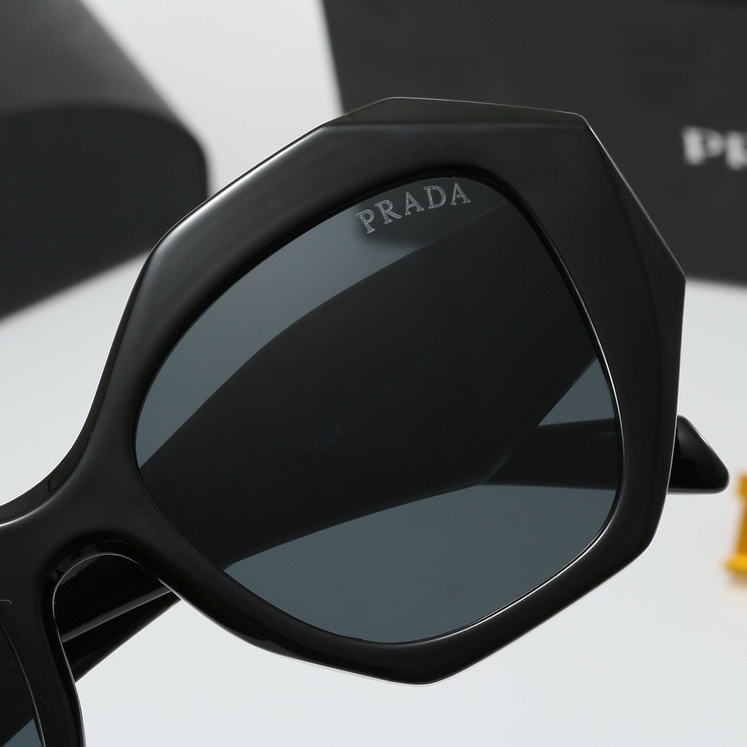 Óculos de Sol Prada - Hexágonos Oversized em 4 Cores - Imagem 7