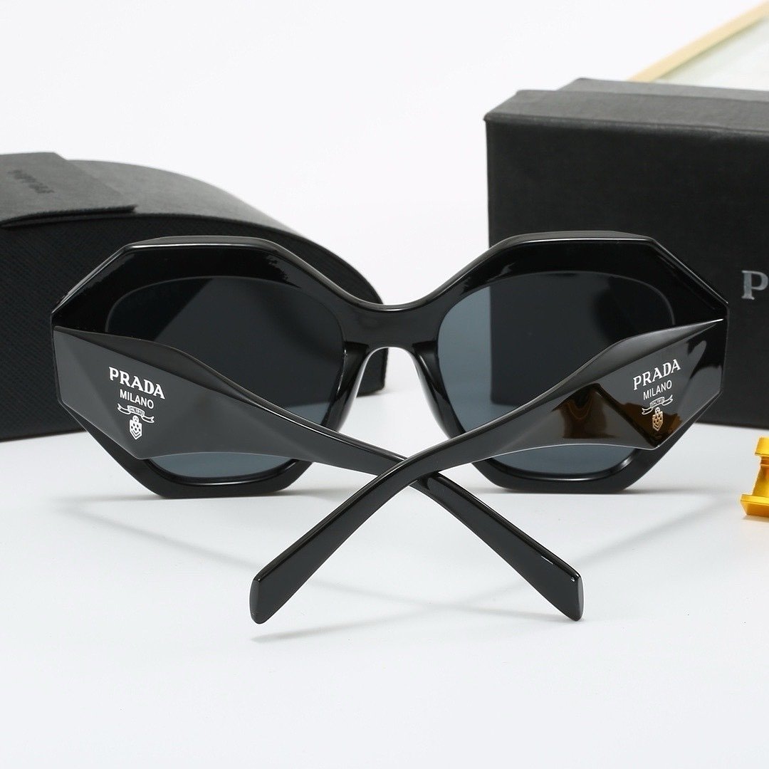 Óculos de Sol Prada - Hexágonos Oversized em 4 Cores - Imagem 9