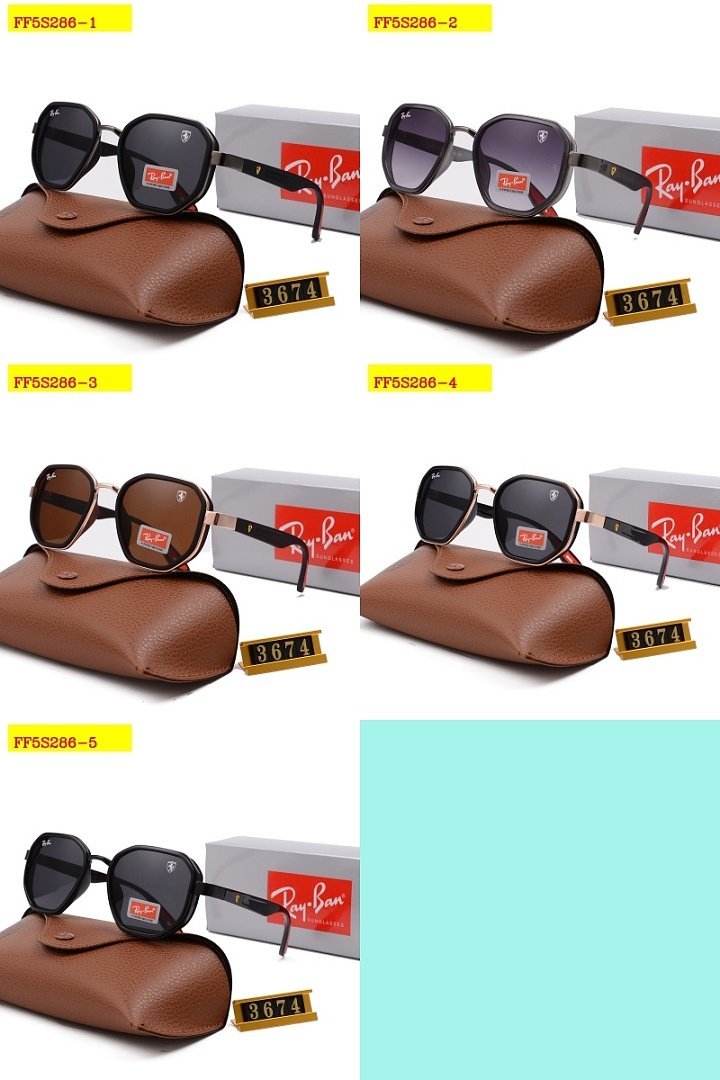 Ray-Ban - Occhiali da Sole Esagonali in 5 Colori - immagine 7