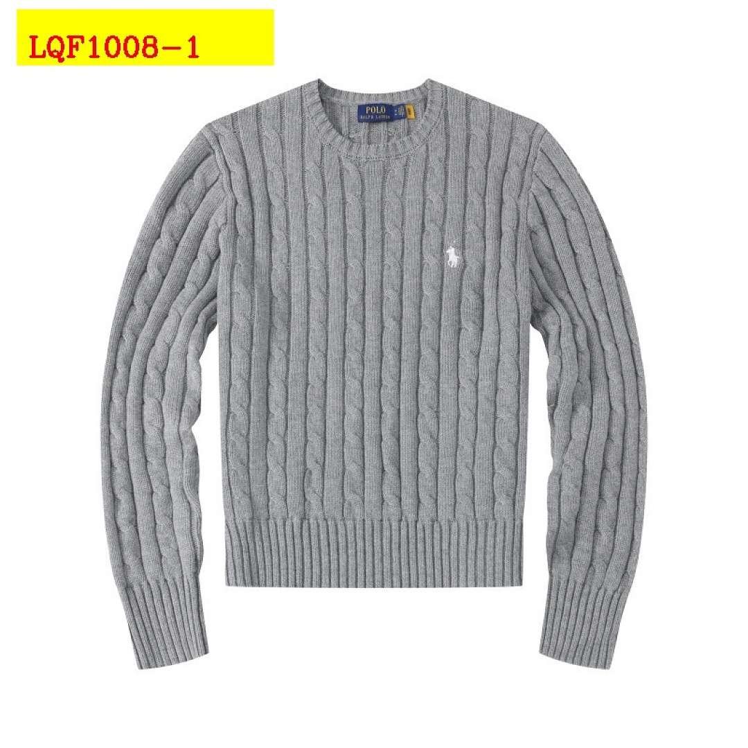 Polo Ralph Lauren - Suéter de gola redonda em tricô trançado em 8 cores - Image 2