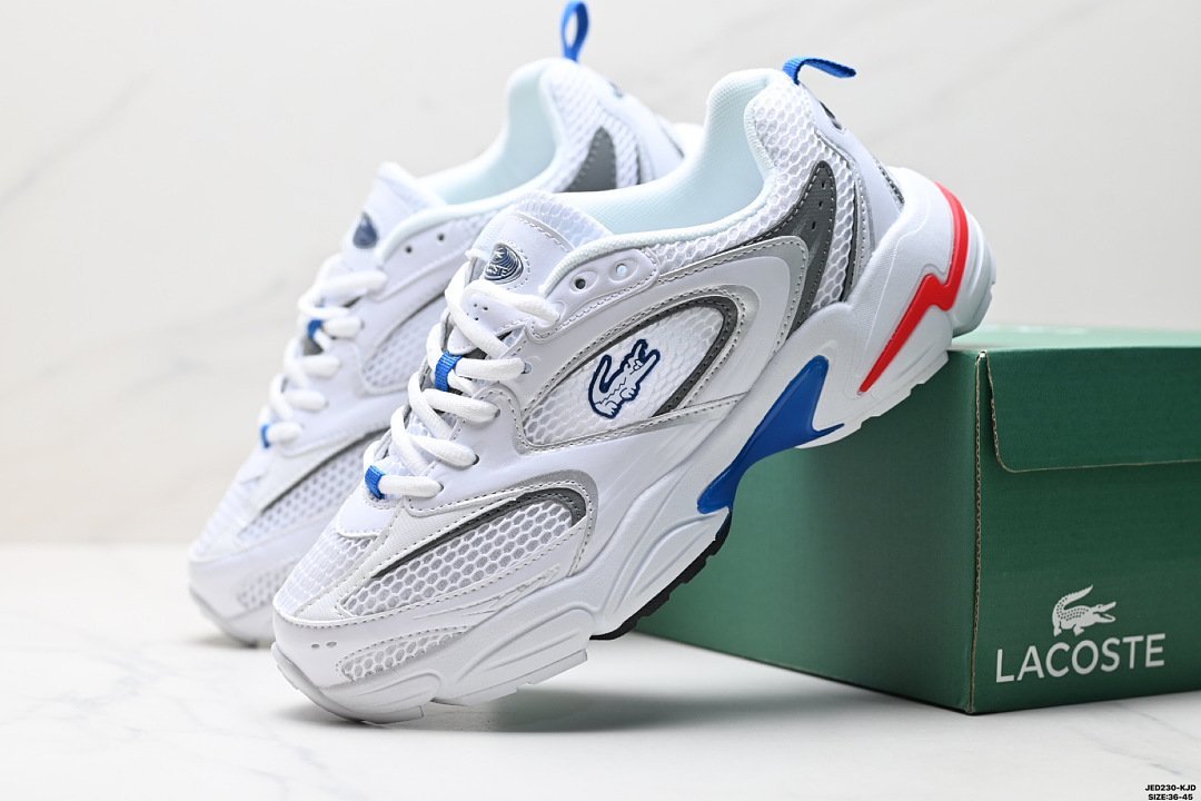 Lacoste - Lineage Runner Running Shoes in 8 Colors - Image 12