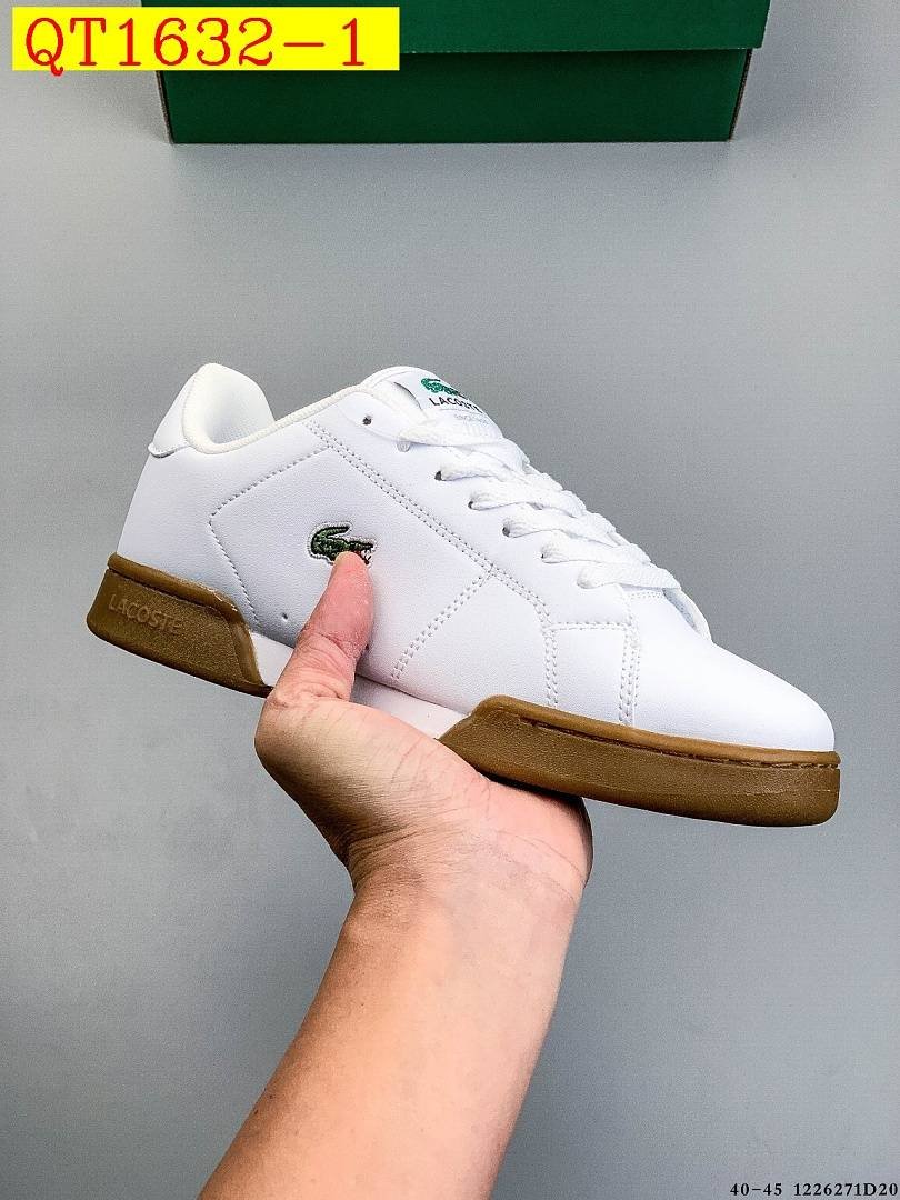 Lacoste - Skórzane trampki Carnaby Cup w 6 kolorach