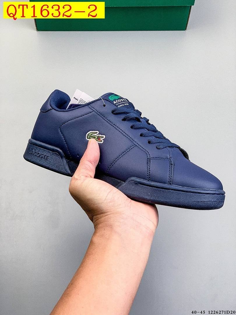 Lacoste - Skórzane trampki Carnaby Cup w 6 kolorach - obrazek 2