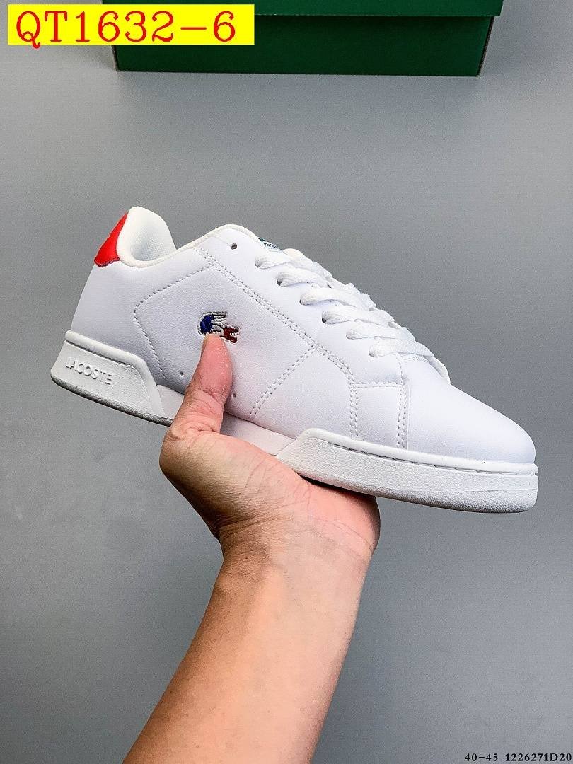 Lacoste - Skórzane trampki Carnaby Cup w 6 kolorach - obrazek 6