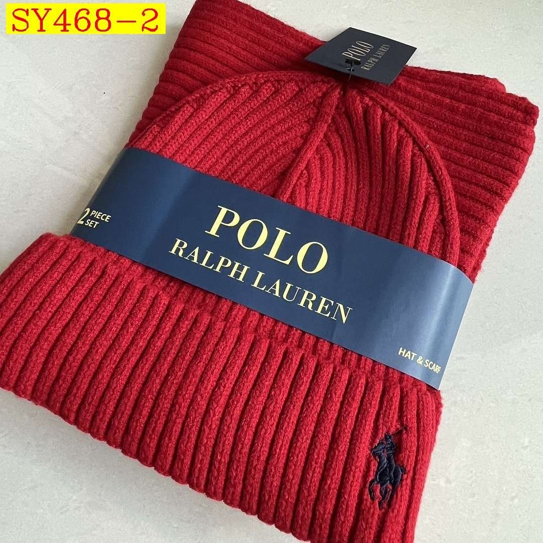 Ralph Lauren - Hat and Scarf Set in 6 Colors - Image 3