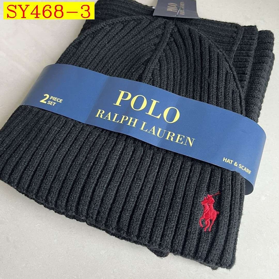 Ralph Lauren - Hat and Scarf Set in 6 Colors - Image 4