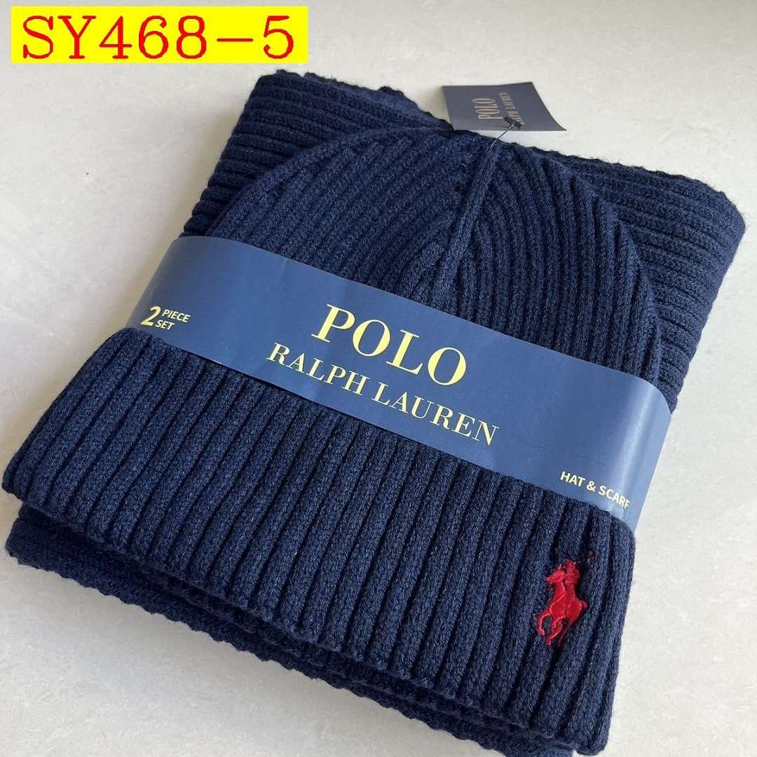 Ralph Lauren - Hat and Scarf Set in 6 Colors - Image 6