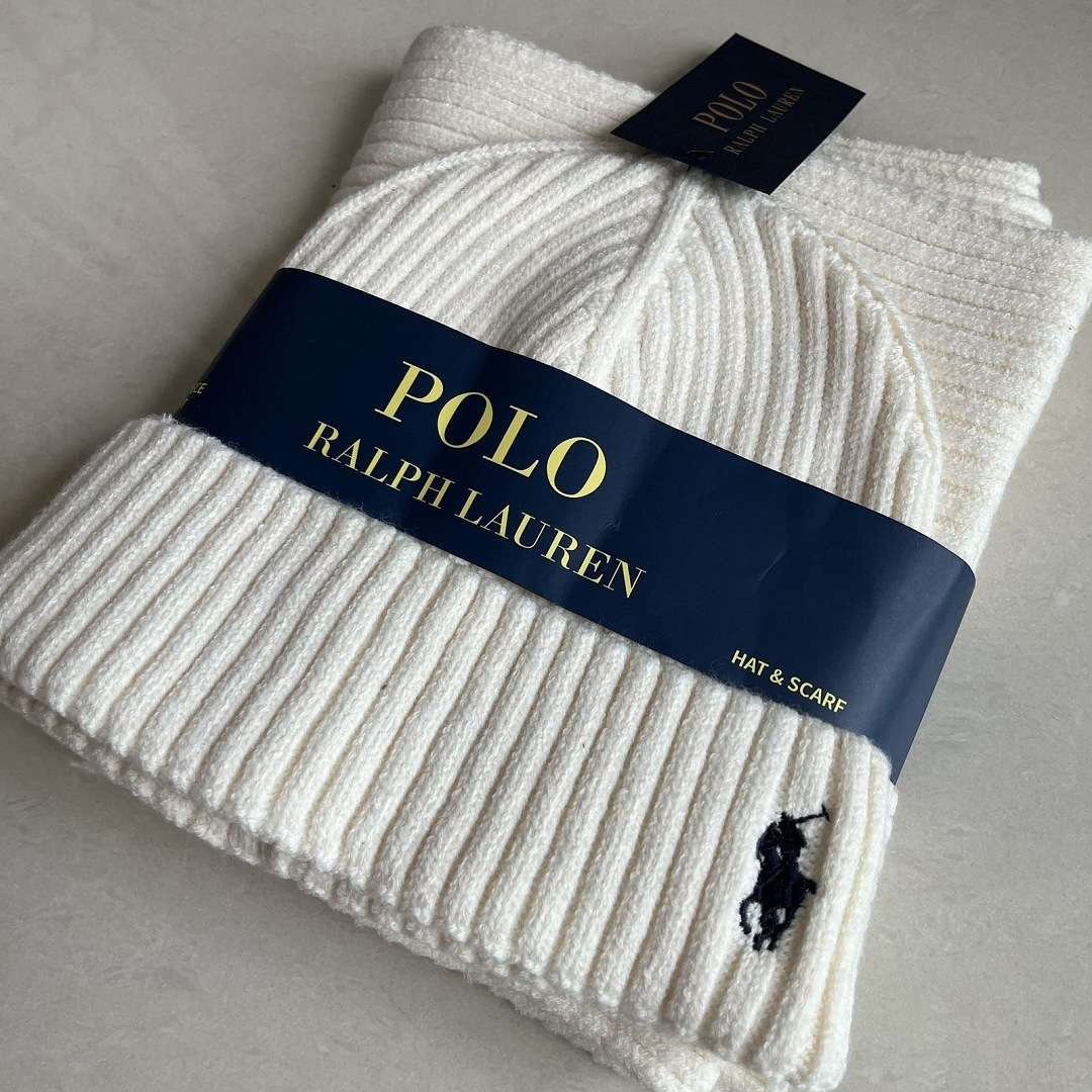 Ralph Lauren - Hat and Scarf Set in 6 Colors - Image 10