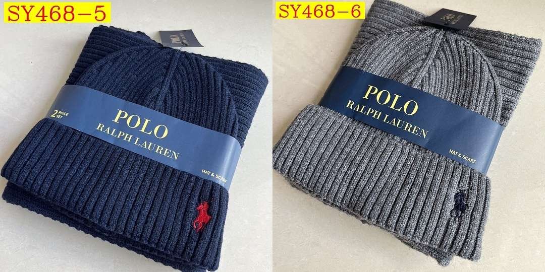 Ralph Lauren - Hat and Scarf Set in 6 Colors - Image 13